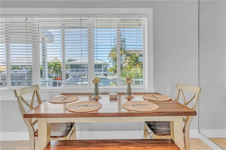 Dining space featuring plenty of natural light