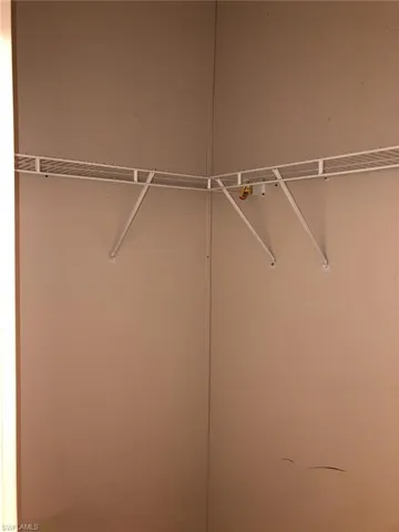 View of spacious closet