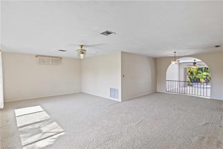 One of three living spaces - perfect for a large entertaining room