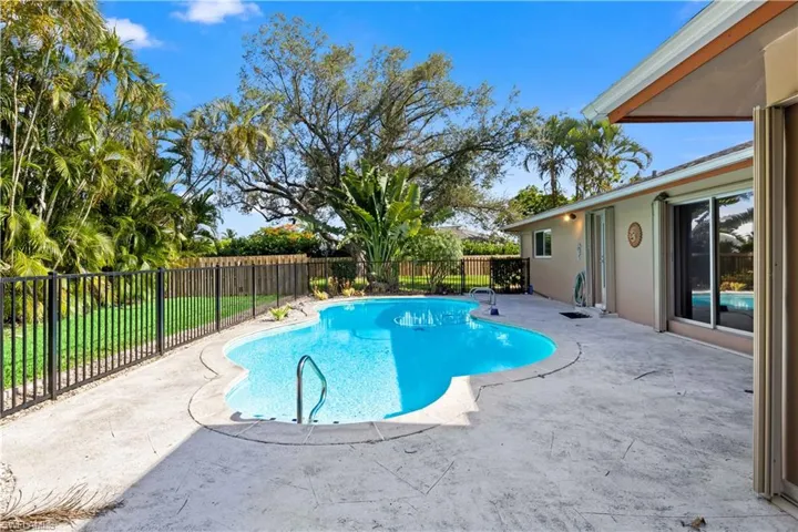 Another view of the pool and the extensive outdoor area - a true tropical oasis!