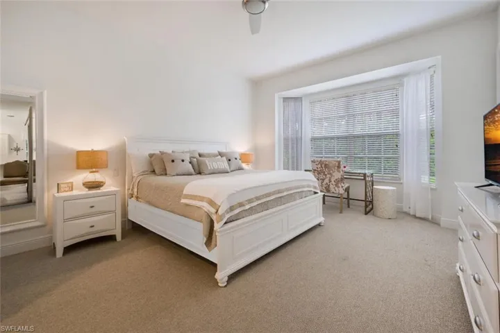 Spacious Master Bedroom with space for a desk or sitting area