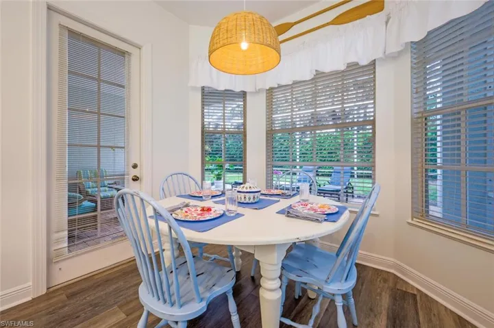 Eat in Kitchen with access to the Lanai