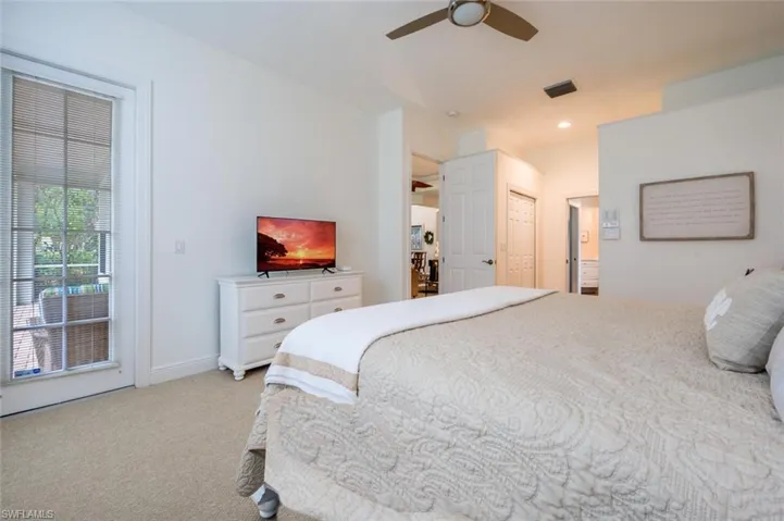 Master Bedroom with access to the Lanai