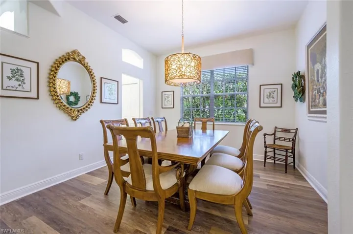 Formal Dining Area with easy access to the kitchen