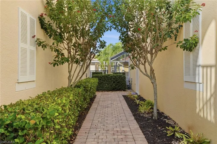 View of home's exterior featuring stucco siding