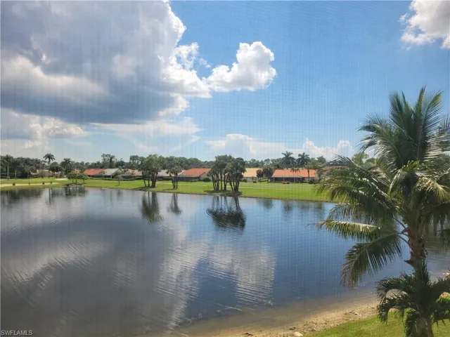 View from screened lanai with southern exposure