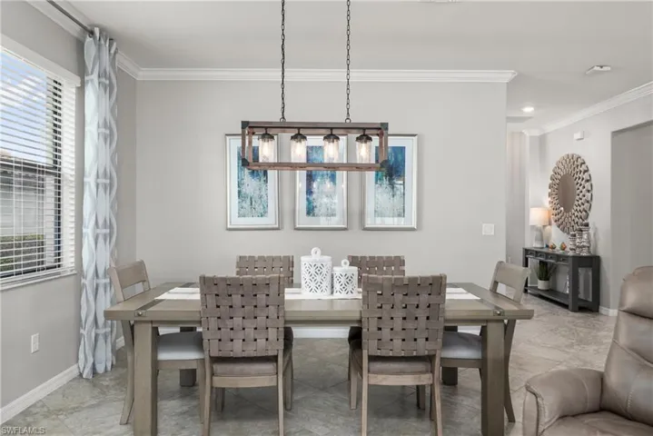 Formal Dining area.