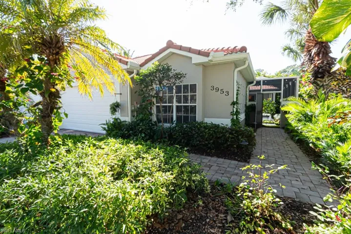 Landscaped side entry
