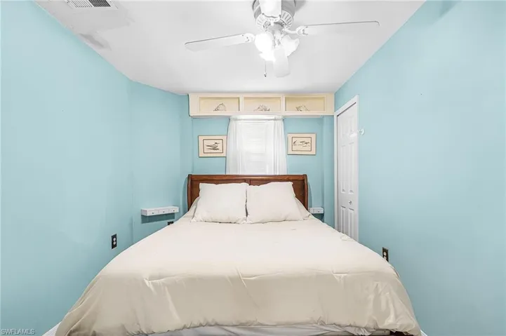 Bedroom in lower level for tenant or guest