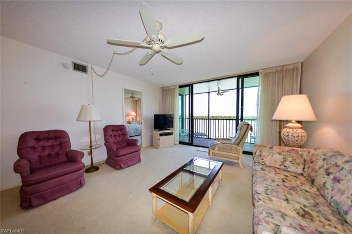 LIVING AREA.  ENTRANCE TO OWNER'S SUITE SHOWN MIDDLE LEFT.