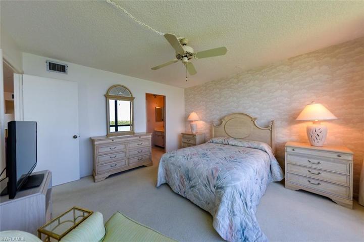 SPACIOUS OWNER'S SUITE.  ENTRANCE TO EN-SUITE BATH AND WALK-IN CLOSET SHOWN MIDDLE REAR.