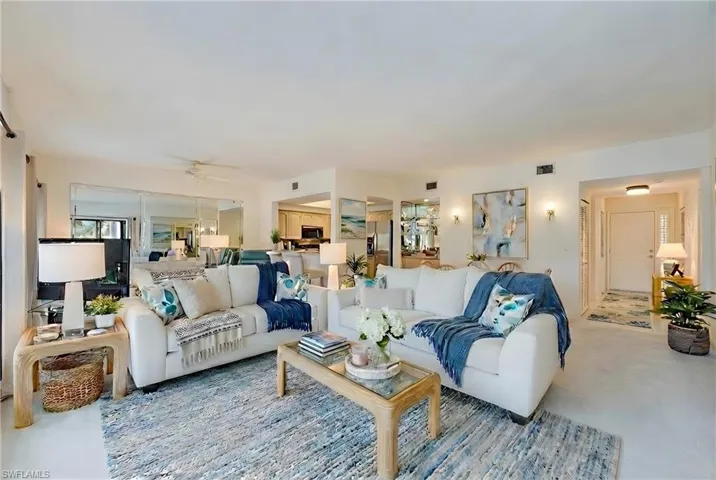 View of living room
