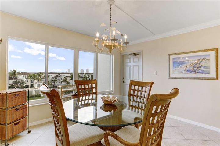 As you enter the condo the bay views greet you from the Dining Room.