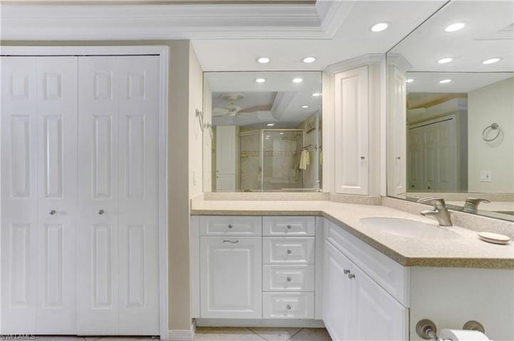 2 large custom closets.