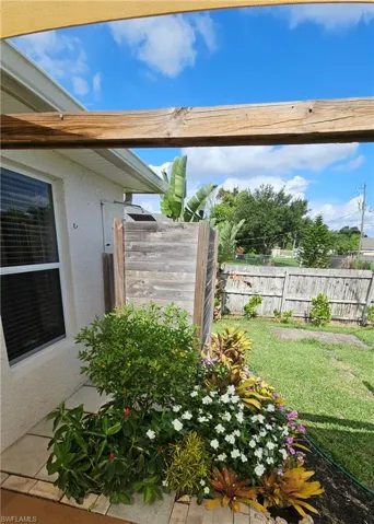 outdoor shower