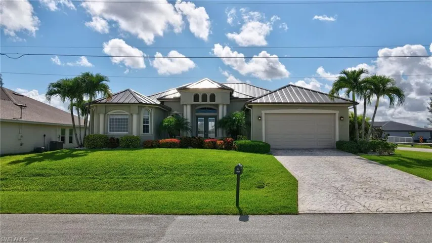 Waterfront. pool home on a corner lot