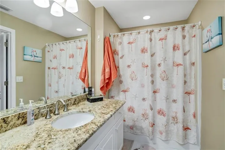 Bathroom featuring oversized vanity
