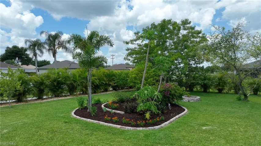 another View of yard and the fire pit
