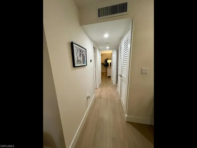 Previously Furnished Corridor from Living Room towards Bedroom