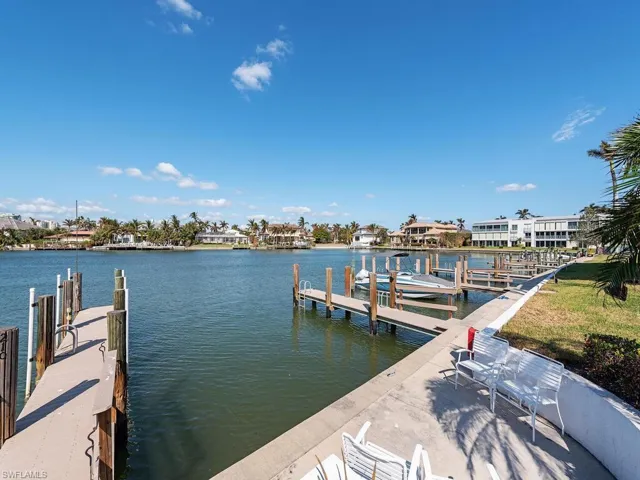 View of docks and Waterfront