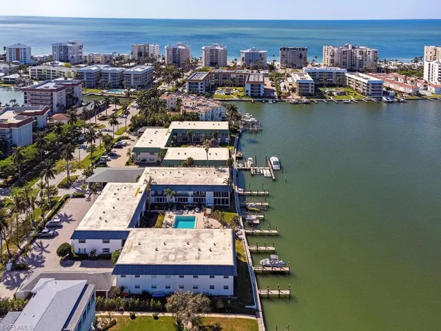 Aerial View of Belmont Court to The Gulf of Mexico