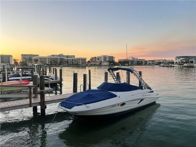 View from the Docks at Sunset