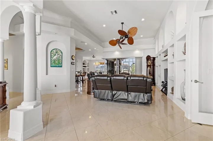 Foyer to living