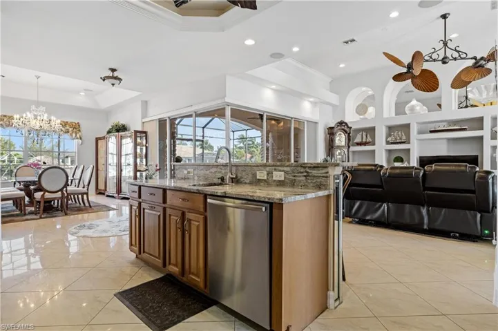 Open floor plan