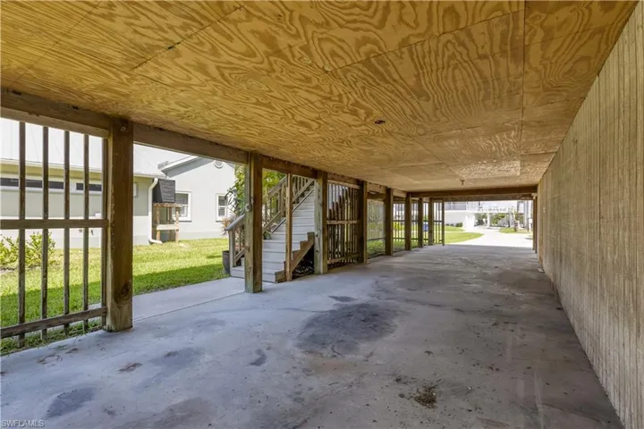 View of patio