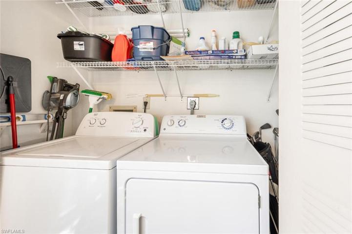 In Residence Laundry, Oh so Convenient!!