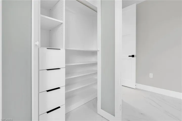 View of closet