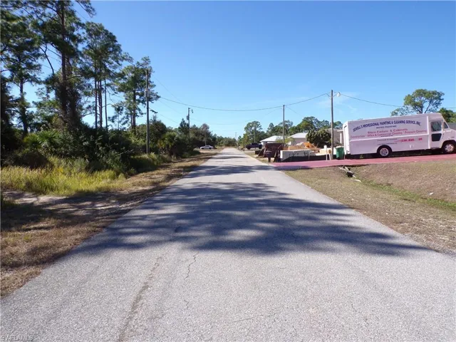 View of asphalt street