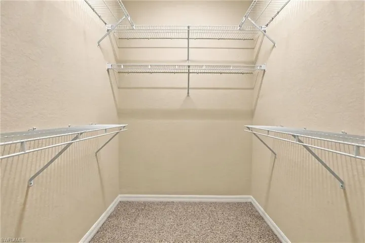 Primary Walk-In Closet; there is a 2nd closet also