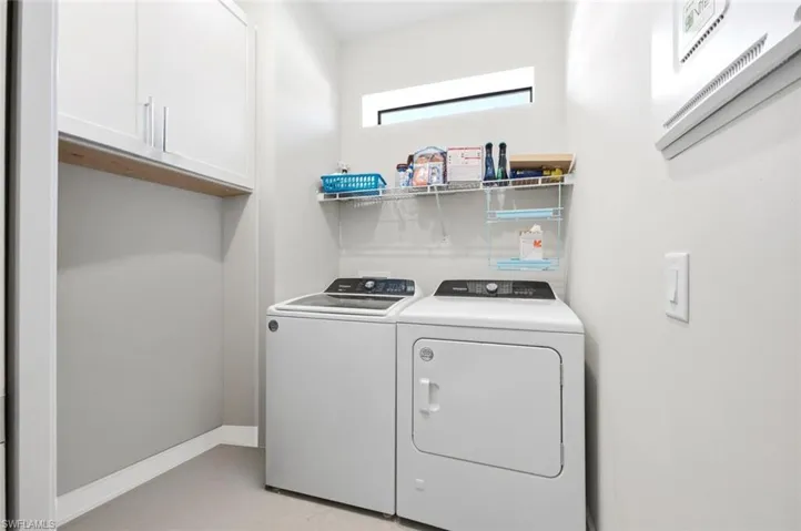 Laundry area f