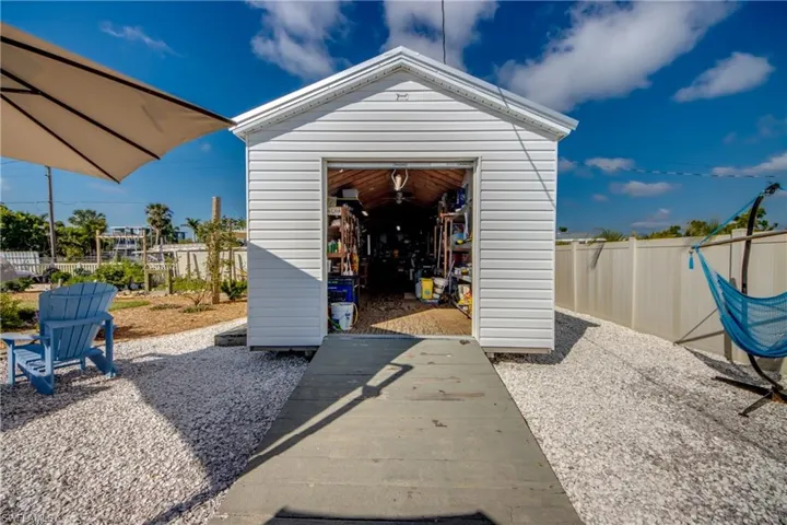 View of shed