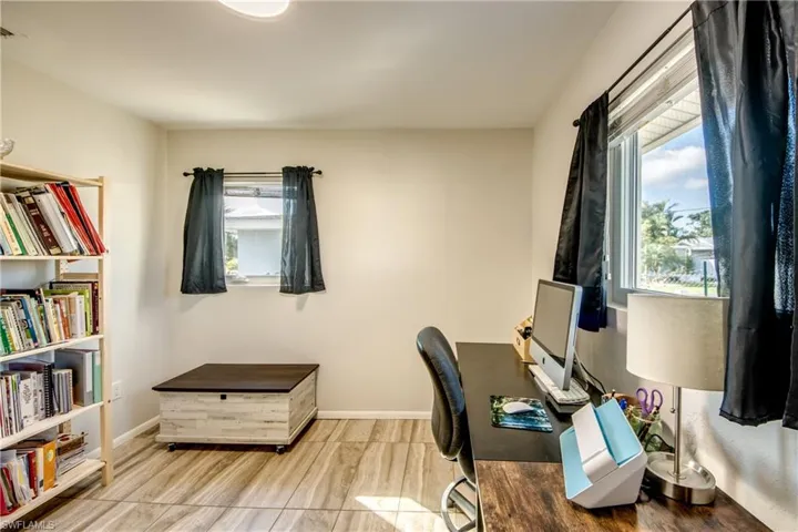Office featuring baseboards