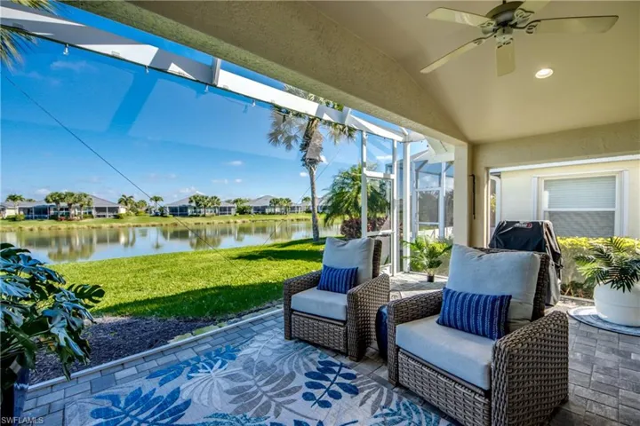 Screened lanai