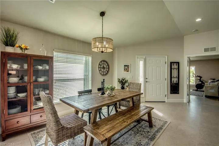 Dining area