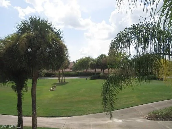 View of golf course from back lanai