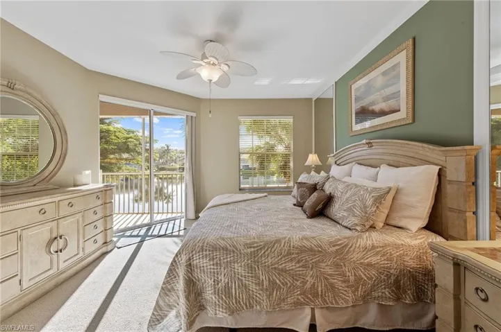 Main Bedroom with sliding doors to the Lanai