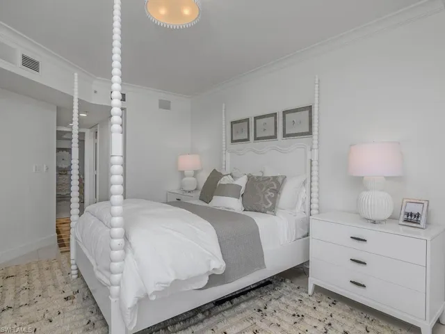 Another view of Gulf front guest bedroom.