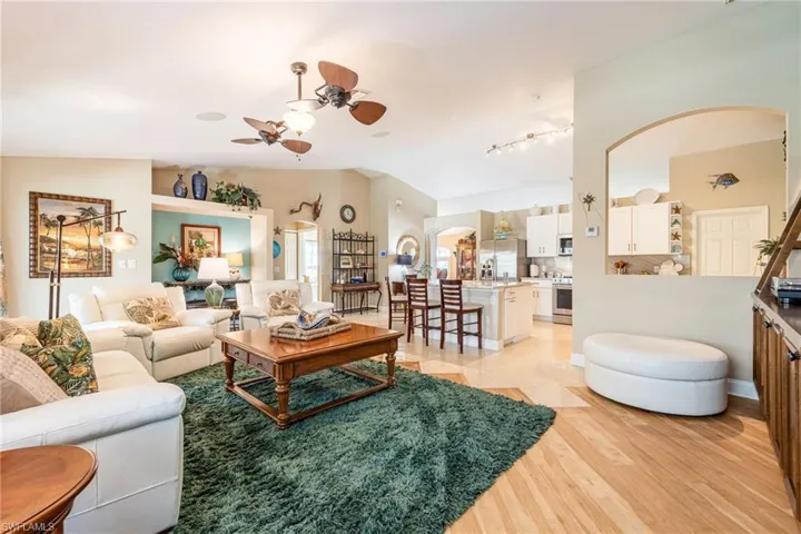 Spacious family room