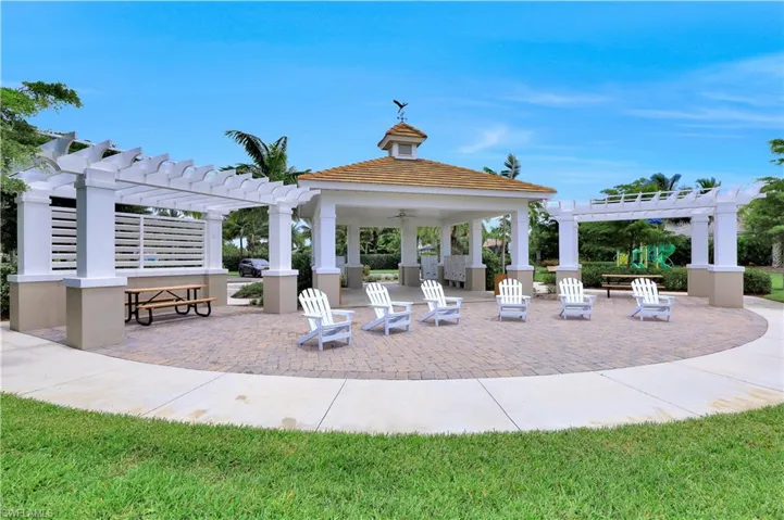 View of patio / terrace with a pergola, a grill, and a ceiling fan