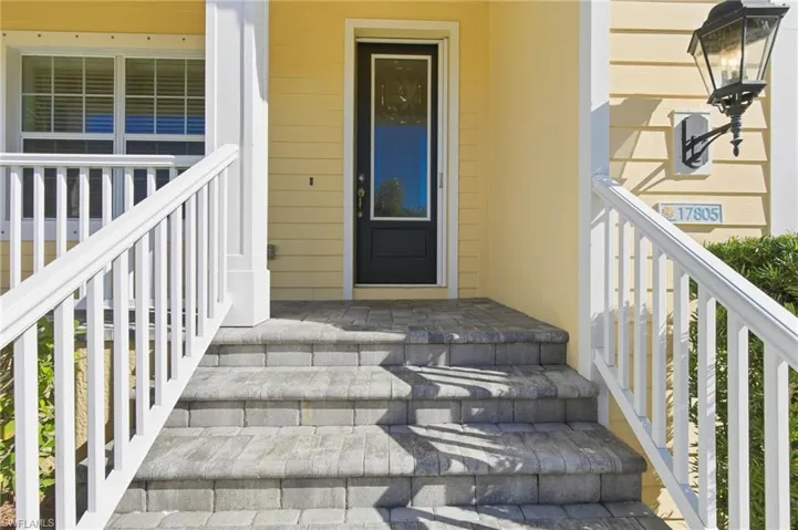 Entrance to property