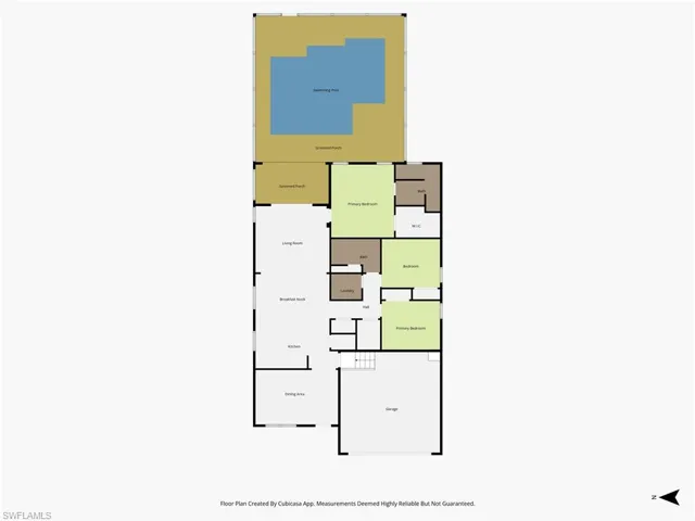 View of room layout