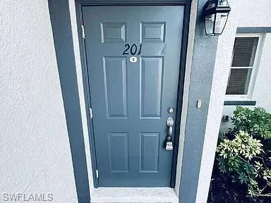 Panel exterior door with decorative molding