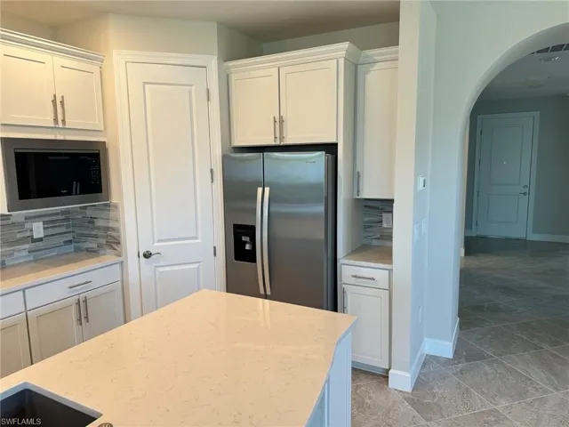 Interior photos of the completed home