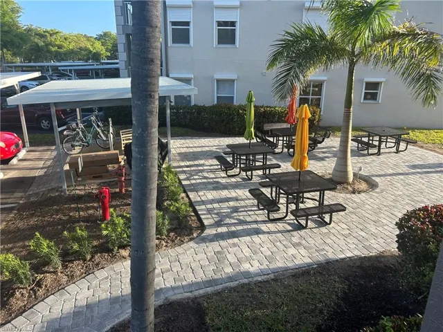 Patio Area for Westchester Building