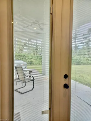 Master bedroom outdoors access