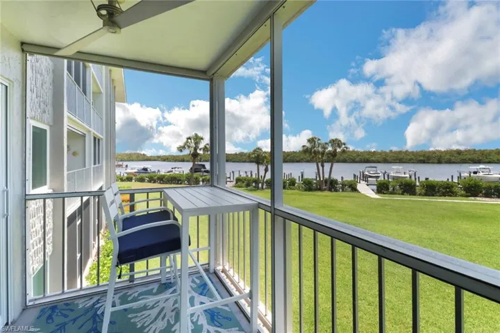 sunroom featuring a rare L shape Lanai for ultimate water views.